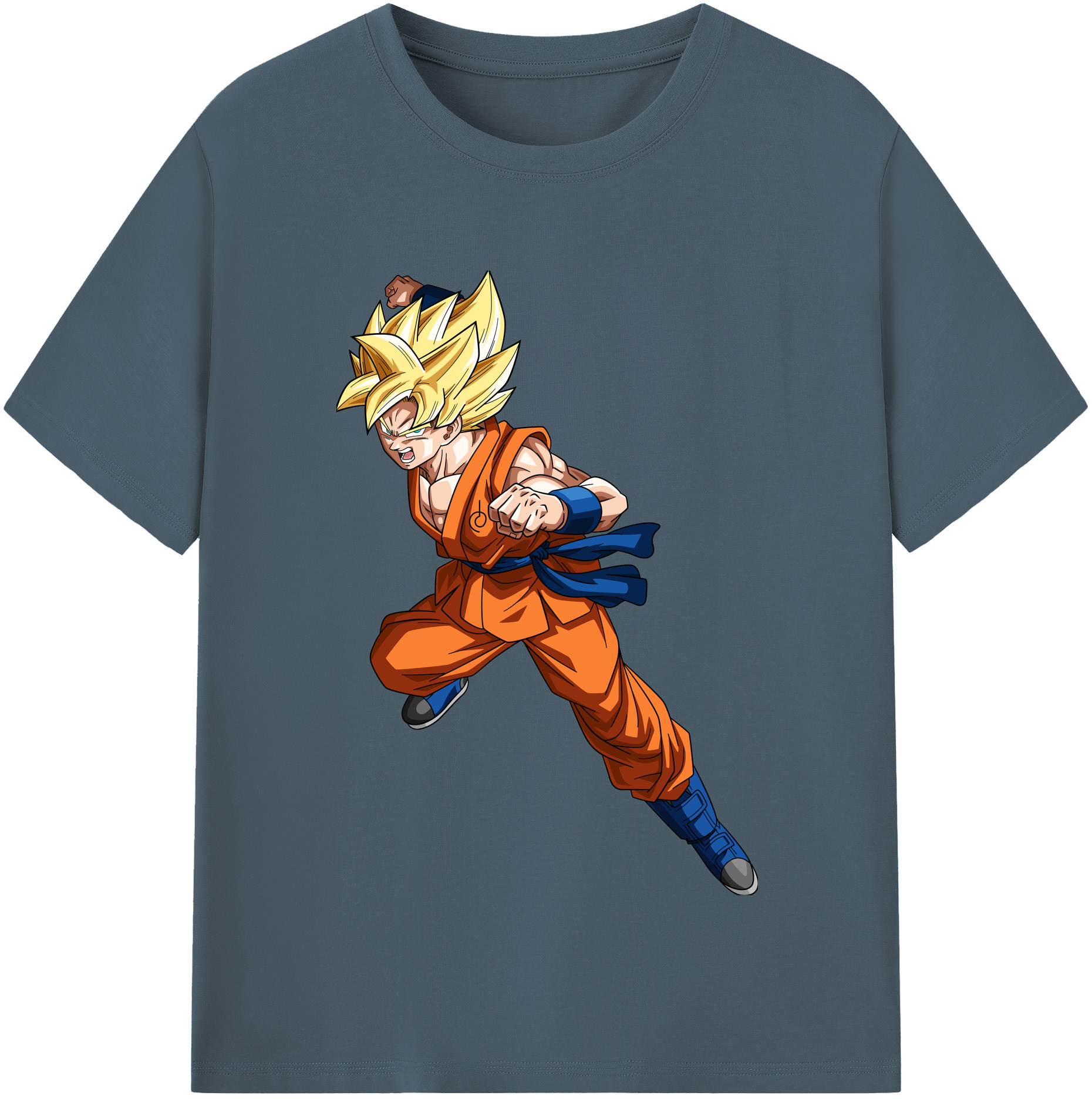 （画像用） ドラゴンボール 孫悟空（そん ごくう）Son Goku カカロット DRAGON BALL Kakarotto 綿100％半袖Tシャツ（フロントプリント）
